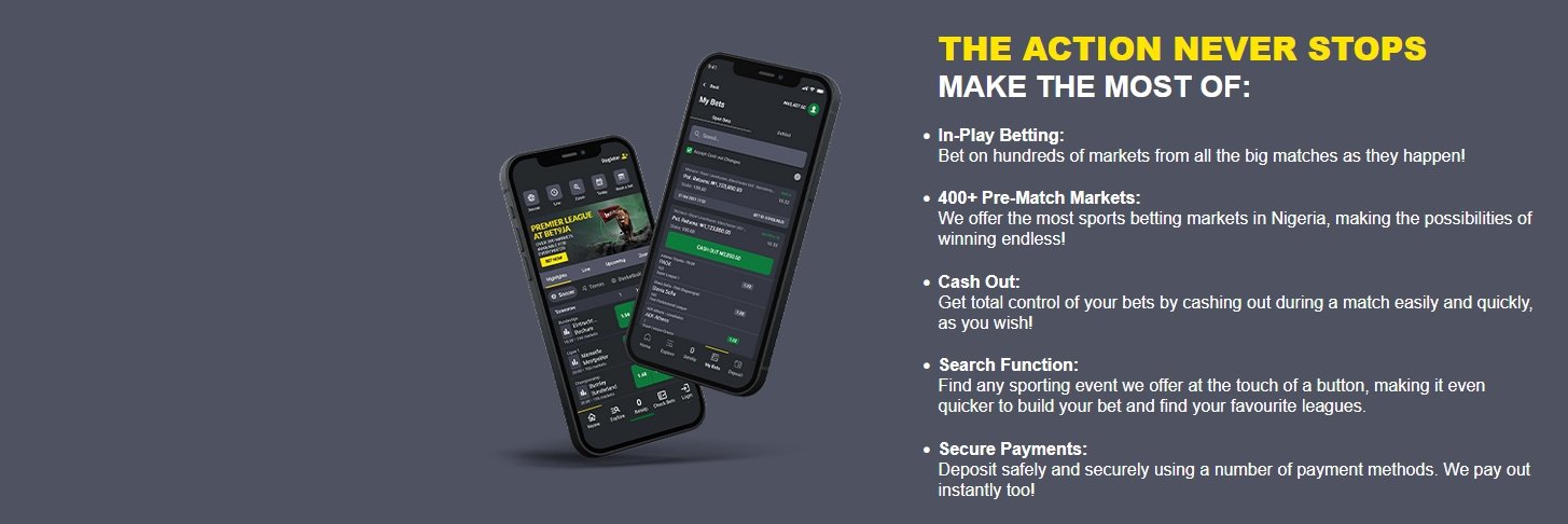 bet9ja app second